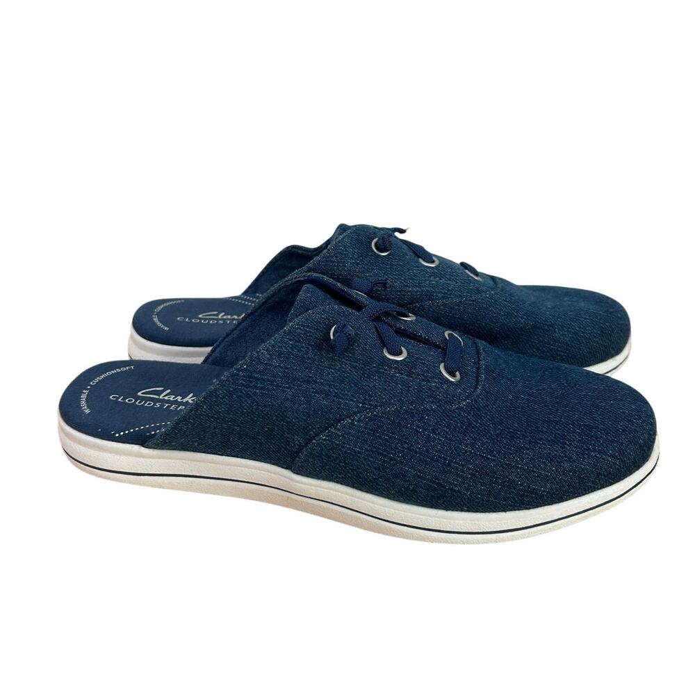 Clarks Cloudsteppers Breeze Clara Slip‑On Clogs – Women’s Size 8  Comfort Shoes